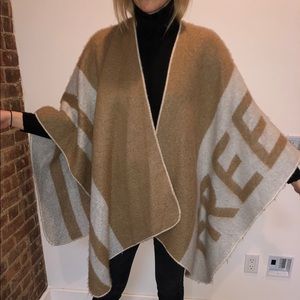 Oversized Camel Cape